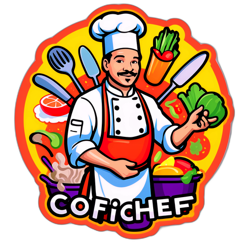 Sticker Inspiré par Top Chef