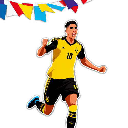 Hakimi Menjaring Gol