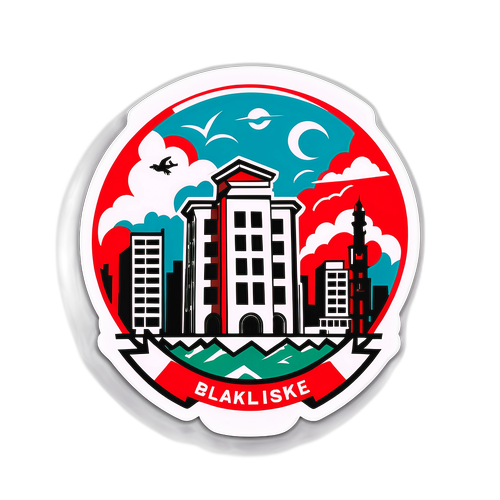 Balıkesir Depremi Anıtı Sticker Tasarımı