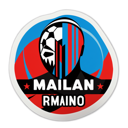 Stiker Dramatis Slovan Bratislava vs Milan