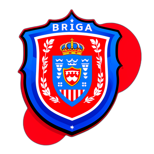 Sticker vibrant pentru fanii fotbalului