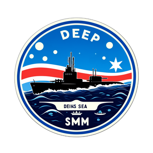 Rysk Ubåt Sticker