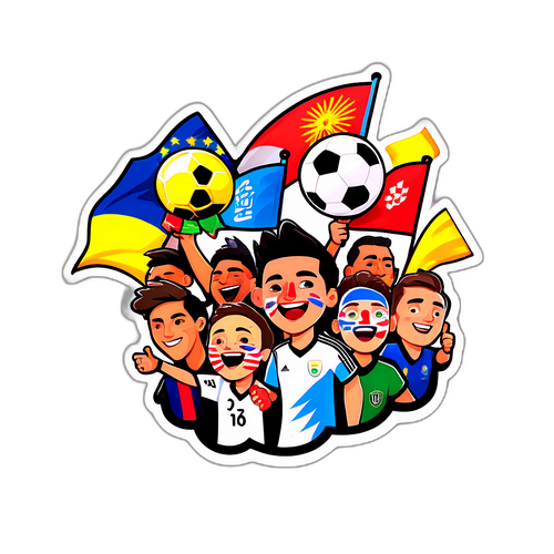 Sticker Peminat Piala Dunia Kelab FIFA