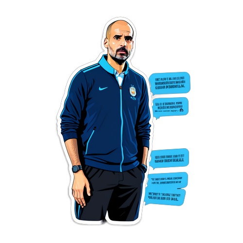 Kibandiko cha Motisha kilichohamasishwa na Pep Guardiola