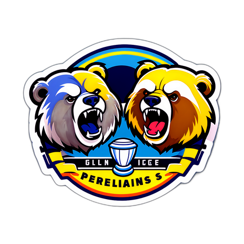 Grizzlies vs. Pelicans Showdown Sticker