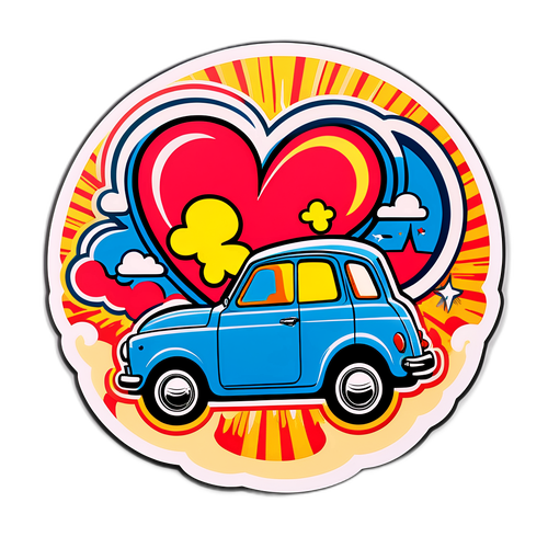 Sticker Nostalgico Cuori 4