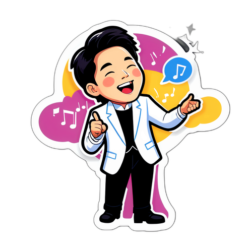 정동원의 매력적인 순간 스티커