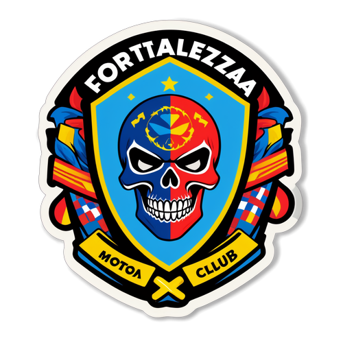 Adesivo Fortaleza x Moto Club