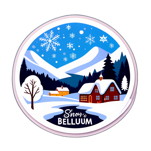 Winterse Schoonheid van België