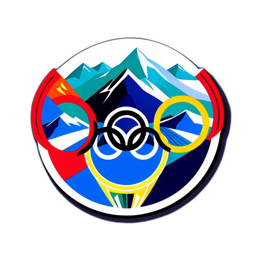 Nhãn Dán Thể Thao Thế Vận Hội Mùa Đông 2026