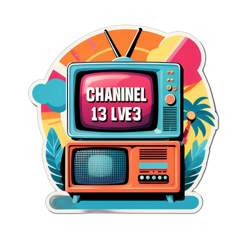 טלוויזיה רטרו עם שידור חי