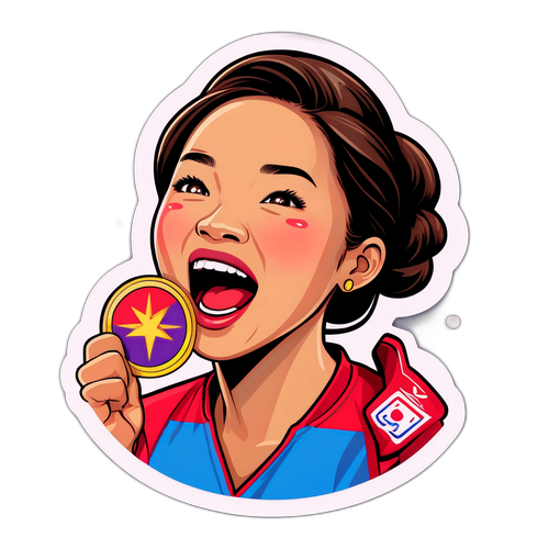 Komikong Tanawin ng Pinay Gold Medalist