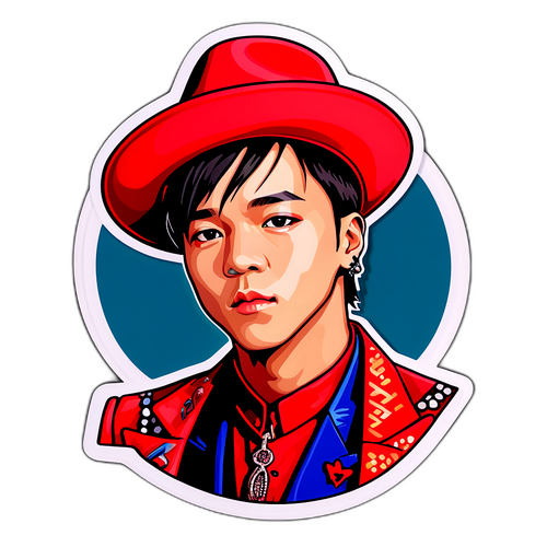 Tem dán G-Dragon tuyệt đẹp