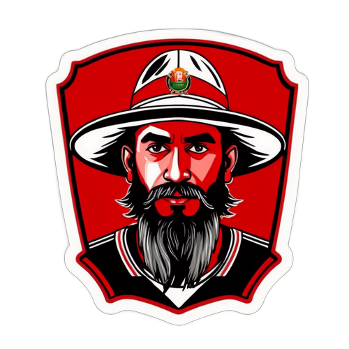 Sticker ya Kriketi ya RCB