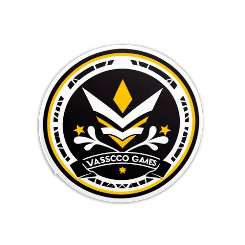 Cracha de Qualidade Vasco Games