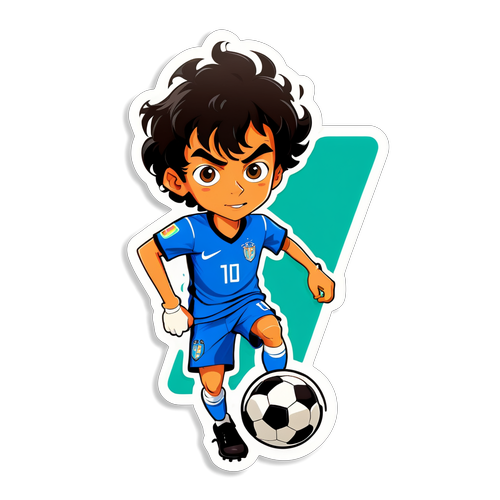 Stiker Joao Felix Menggiring Bola Sepak