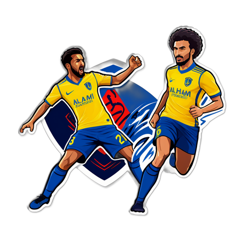 Al-Hazm vs Al-Nassr Sticker