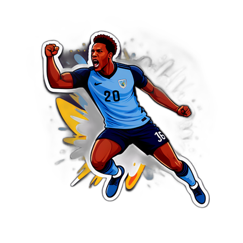 Ellis Simms - Potężna Celebracja Gola