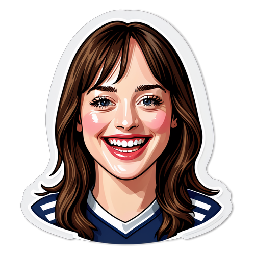 Surpriza Dakota Johnson: Cum Vedeta își Arată Dragostea pentru Echipa de Fotbal!