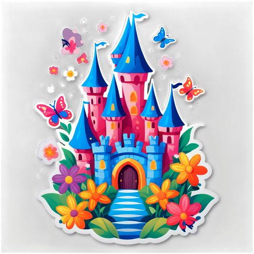 Whimsical Fairy Tale Castle