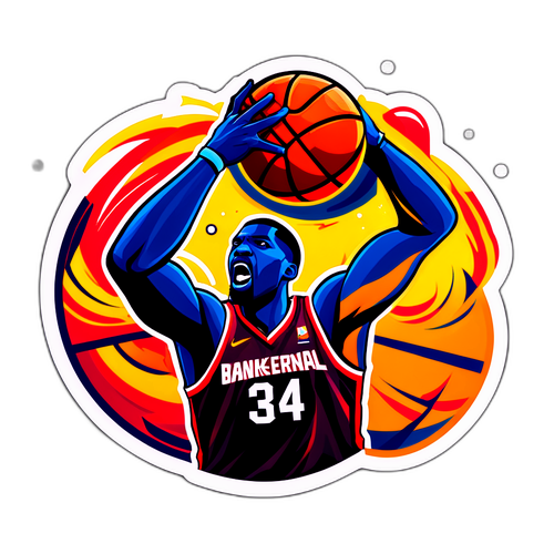 国际篮球比赛激情Sticker