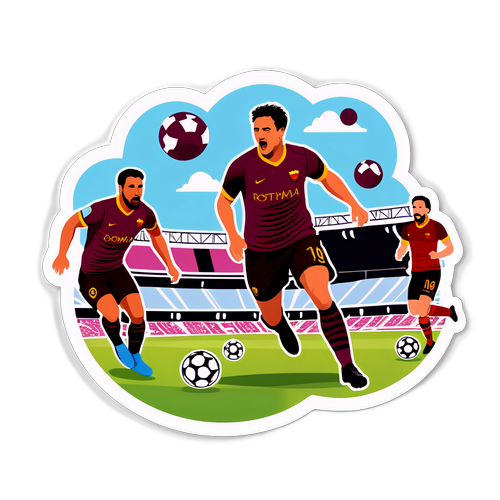 Intensiv Fodboldkamp mellem Aston Villa og Roma