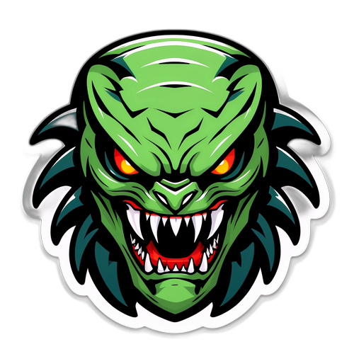 Графический символ хищника с планеты смерти