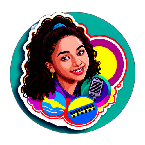 Musical Journey Sticker Featuring Alessia Cara