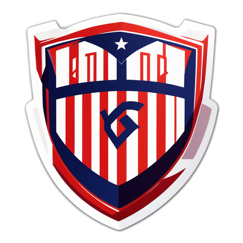 Fii Mândru de Echipa Ta! Adrenalina Emoției Cu Stickerul Atletico Madrid!