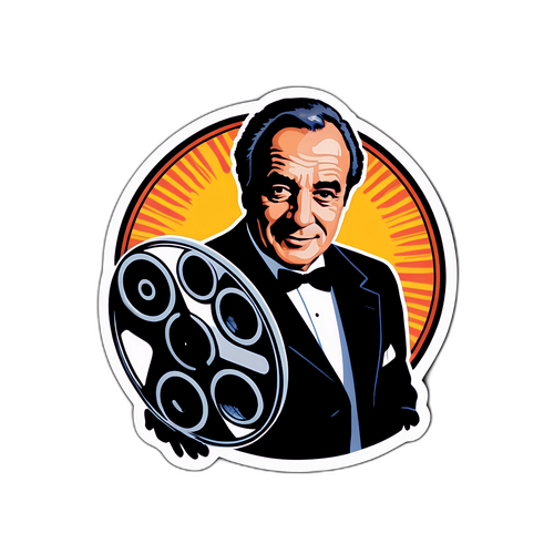Tributie Sticker voor Claude Brasseur
