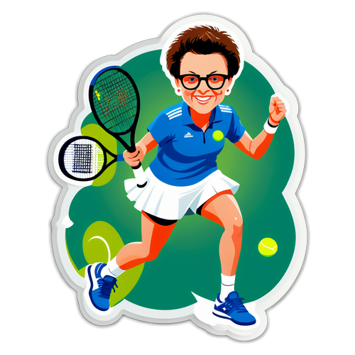 Scopri il Magico Sticker della Billie Jean King Cup 2024: Celebra il Tennis con Italia e Polonia!