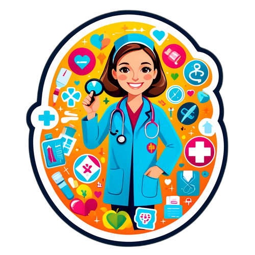 Toparts en Gezondheid Stickers