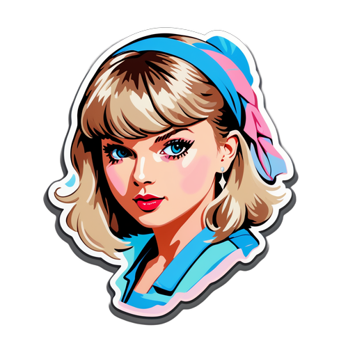 Unlock Your Inner Swiftie: The Must-Have Sticker Inspired by Taylor's Iconic Albums!