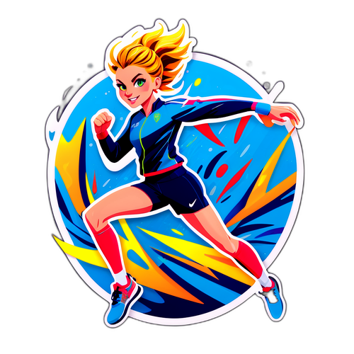 Elise Thorsnes i aksjon