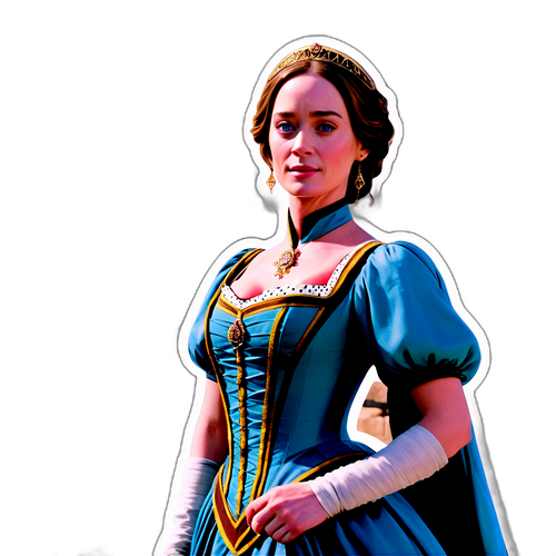 Emily Blunt v historickém kostýmu