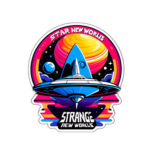 Star New Worlds Sticker