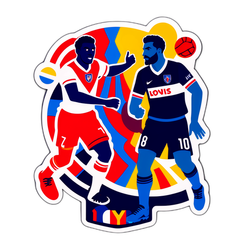 Samolepka Paris – Lyon