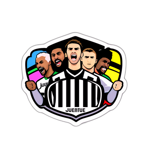 Samolepka Juventus – Udinese