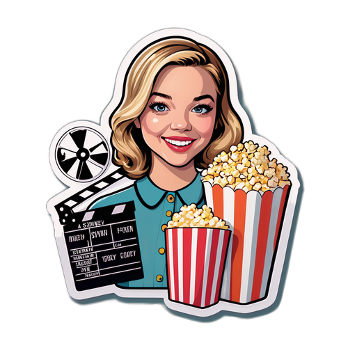 סטריקר צבעוני בסגנון הוליווד עם סידני סוויי