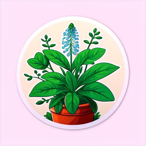 Detaljert illustrasjon av Hortulan med norske planter