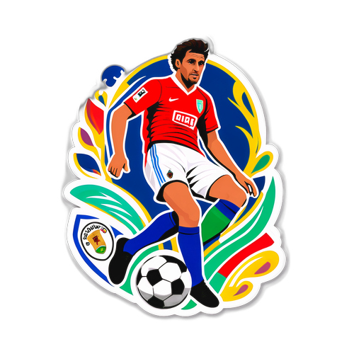 Fabrizio Romano'nun En Çok Konuşulan Transferlerini Vurgulayan Sticker