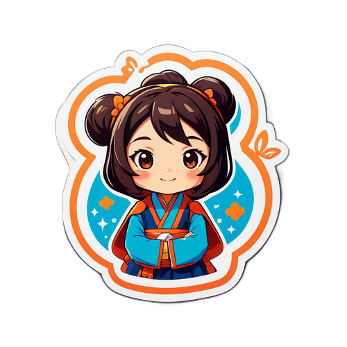 宮子あさだの可愛いキャラクターシール
