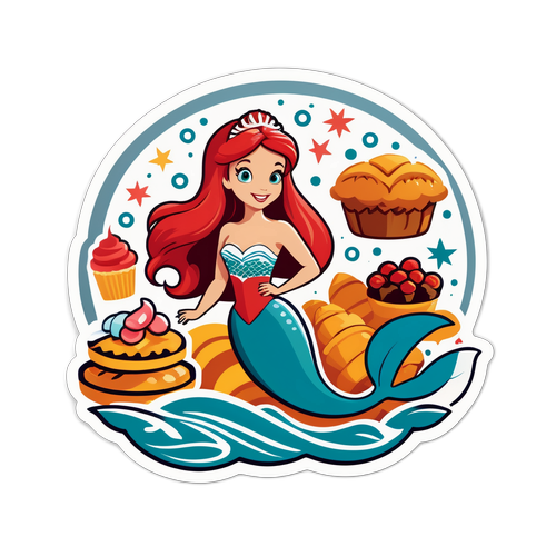 Sticker inspireret af danske kultur