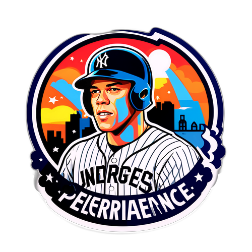 Motivational Baseball Sticker by Aaron Judge