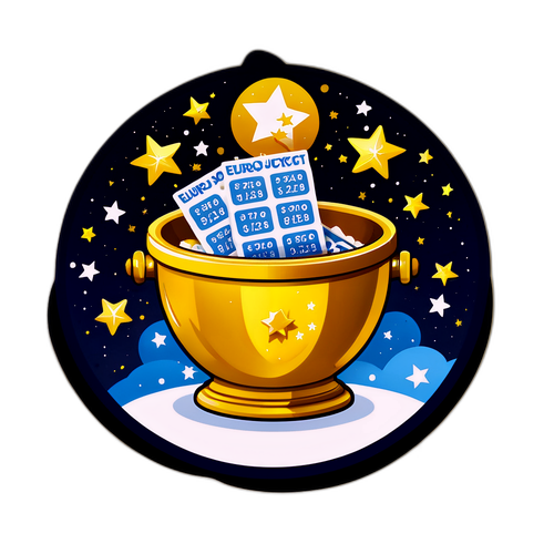 Eurojackpot Vinner Sticker