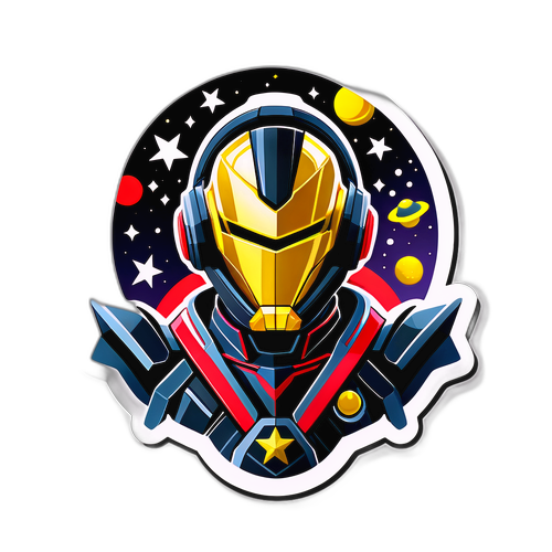 Sticker moderne de Tissot Goldorak