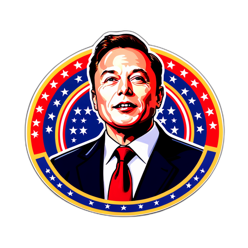 穆斯克与副总统的象征性元素