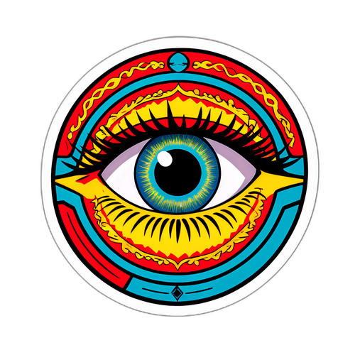 Bir Başkadır Gözleri Sticker