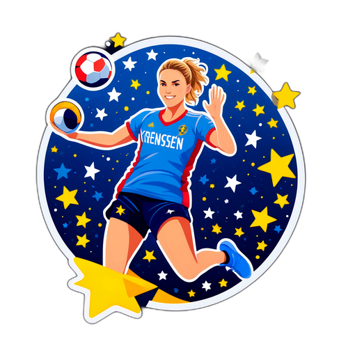 Kristina Jørgensen i Sporty Pose