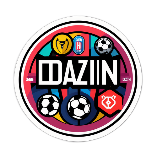 DAZN體育串流貼紙設計